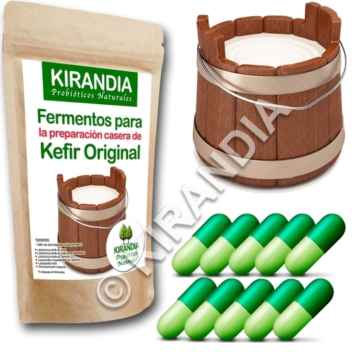 Fermentos para Yogur Bífidus (6 Sobres) - KIRANDIA - La tienda del