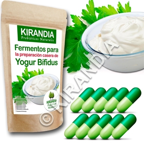 Fermentos para Yogur Bífidus (1 Sobre) - KIRANDIA - La tienda del
